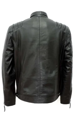 Medinapiel cazadora hombre MDP Black