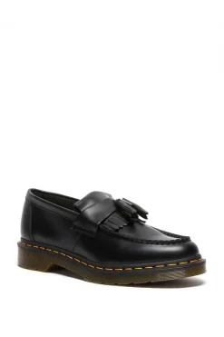 Mocasines Dr Martens adrian yellow stitch black smooth 22209001