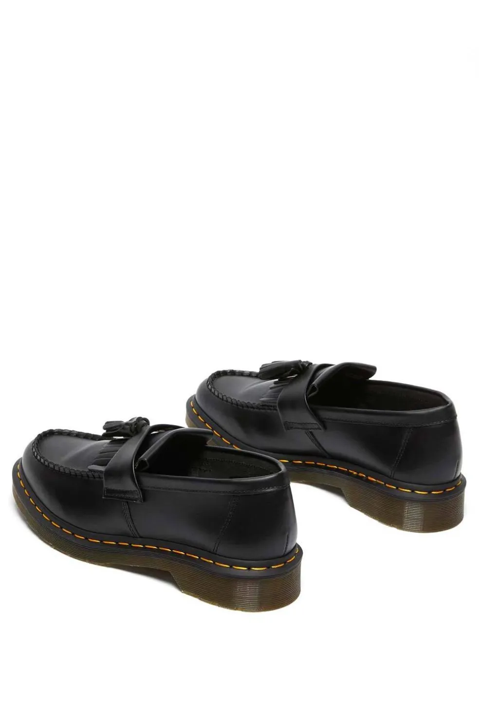 Mocasines Dr Martens adrian yellow stitch black smooth 22209001