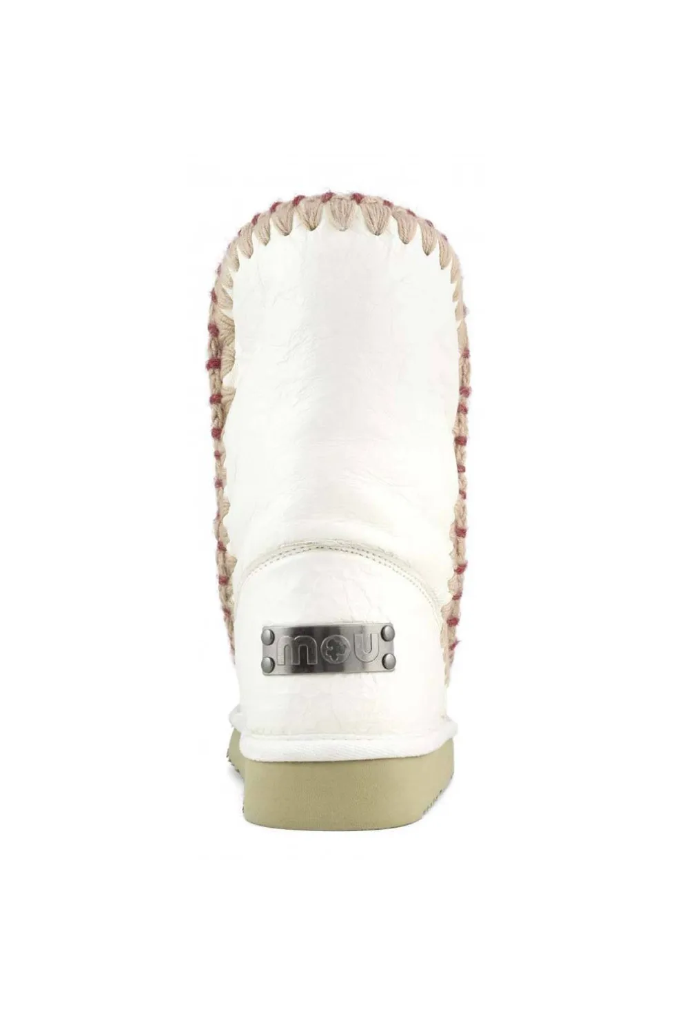 Mou eskimo overstitching waxi white fw101074c