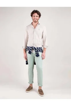 Pantalón Hombre El Ganso 5 bolsillos 1020s250012 verde