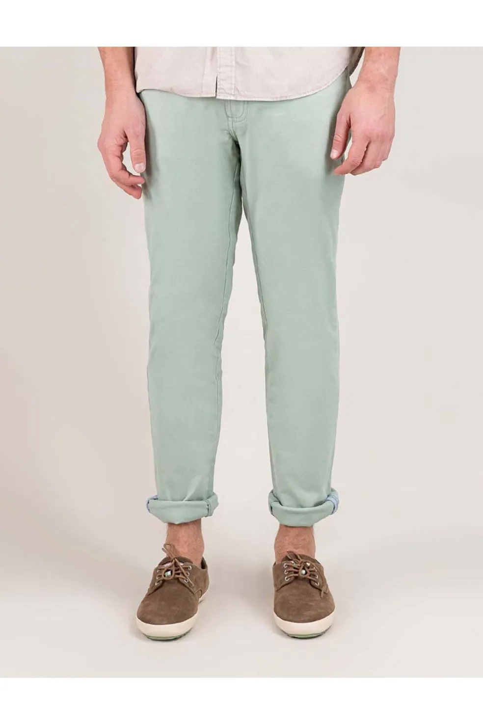 Pantalón Hombre El Ganso 5 bolsillos 1020s250012 verde