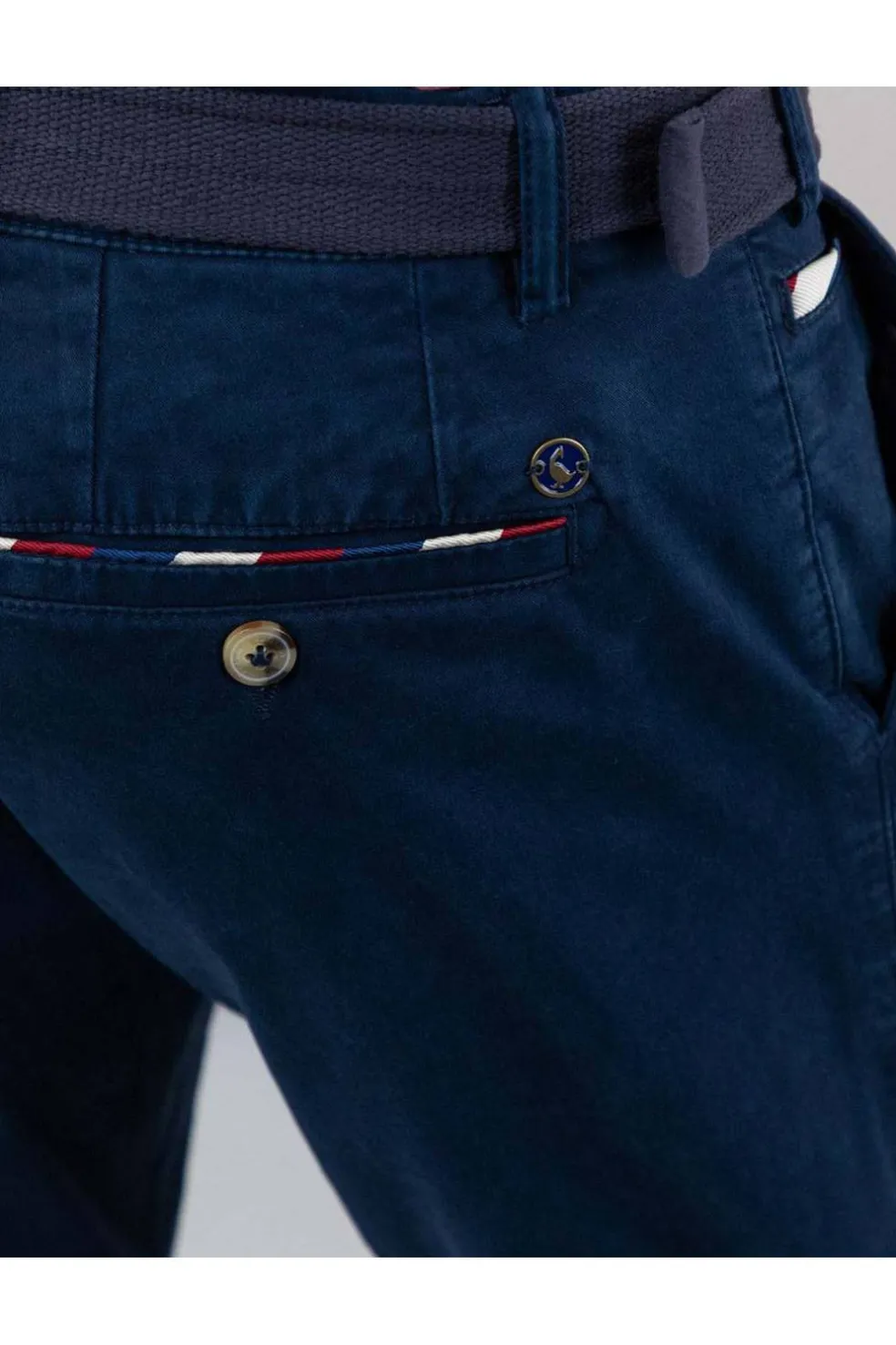 Pantalón Chino Hombre El Ganso Básico Marino 1020W240001