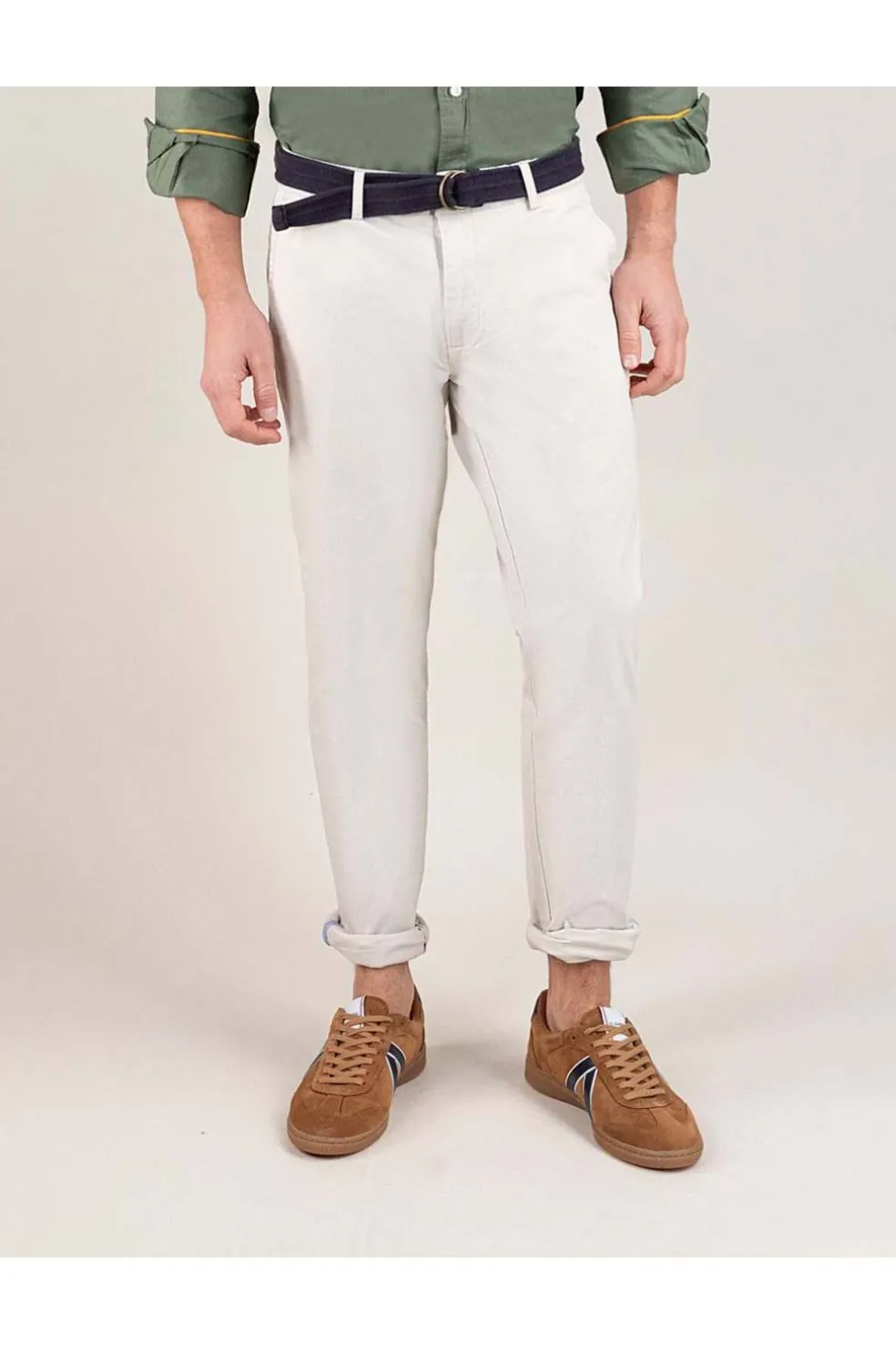 Pantalón Chino Hombre El Ganso Básico 1020s250002 Piedra