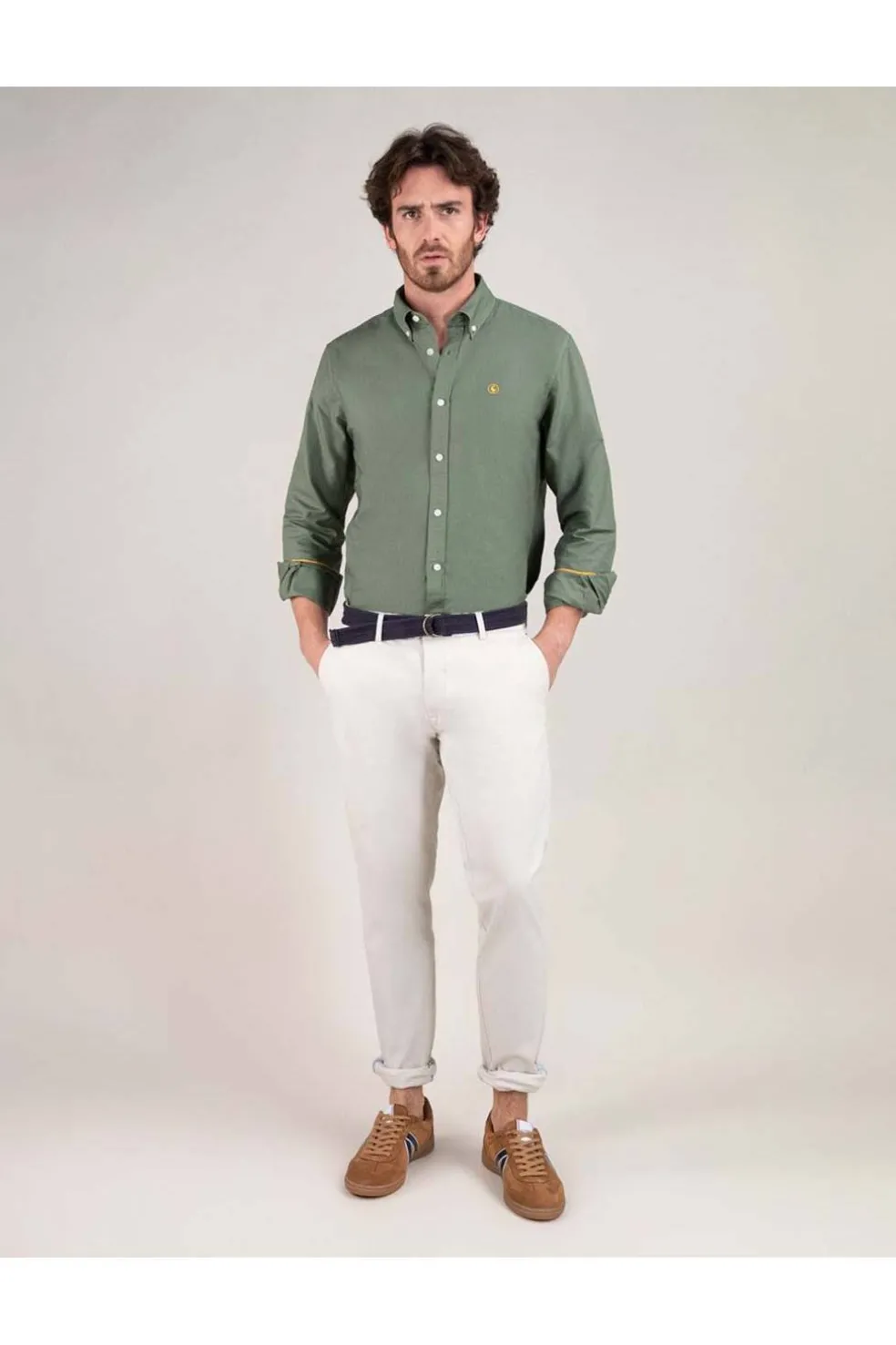 Pantalón Chino Hombre El Ganso Básico 1020s250002 Piedra