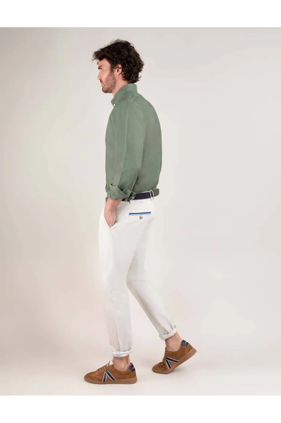 Pantalón Chino Hombre El Ganso Básico 1020s250002 Piedra