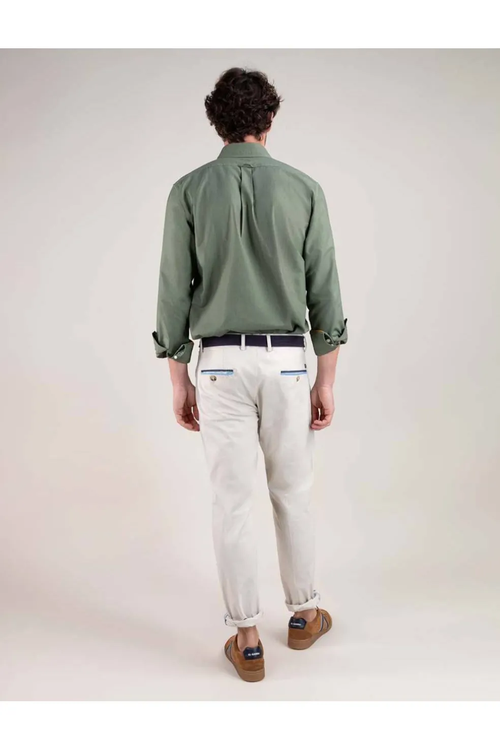 Pantalón Chino Hombre El Ganso Básico 1020s250002 Piedra