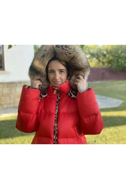 parka de mujer flo & clo 3313 rs