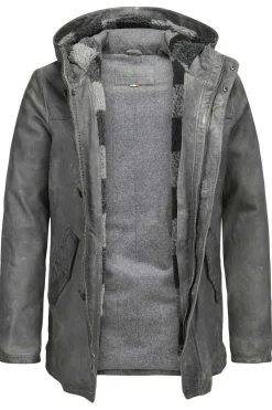 Parka Hombre Milestone Memphis 77 Ash Grey