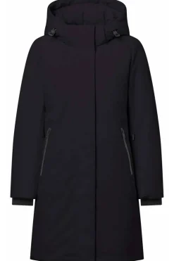 Parka Mujer Ecoalf Glamour 319 Negro