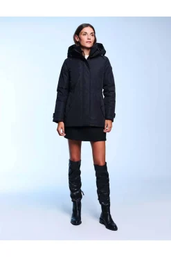 parka mujer Henry Arroway niagara black