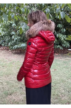 Plumífero Mujer Henry Arroway Lion I bright red