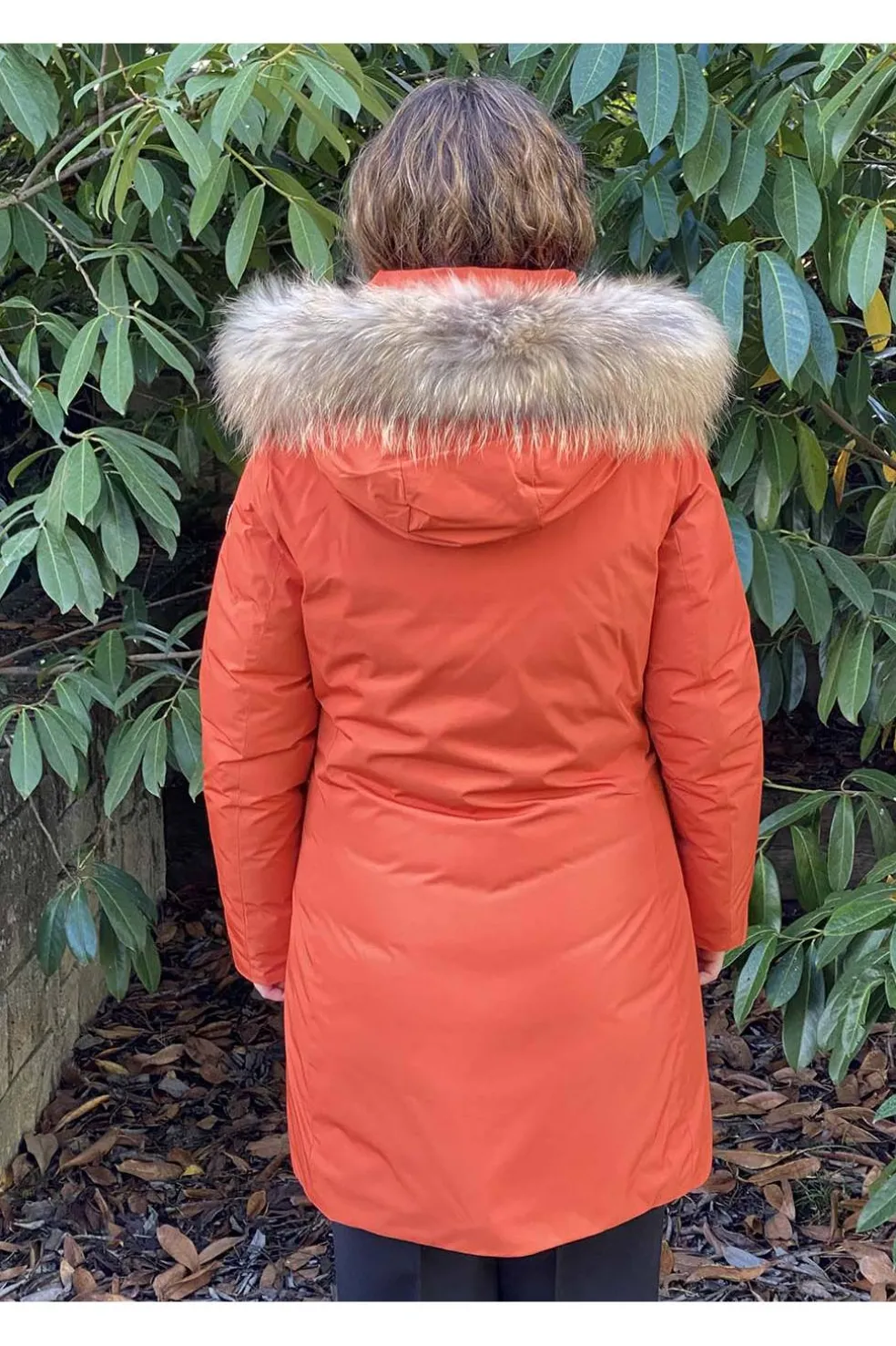 plumífero mujer Henry Arroway nevada naranja