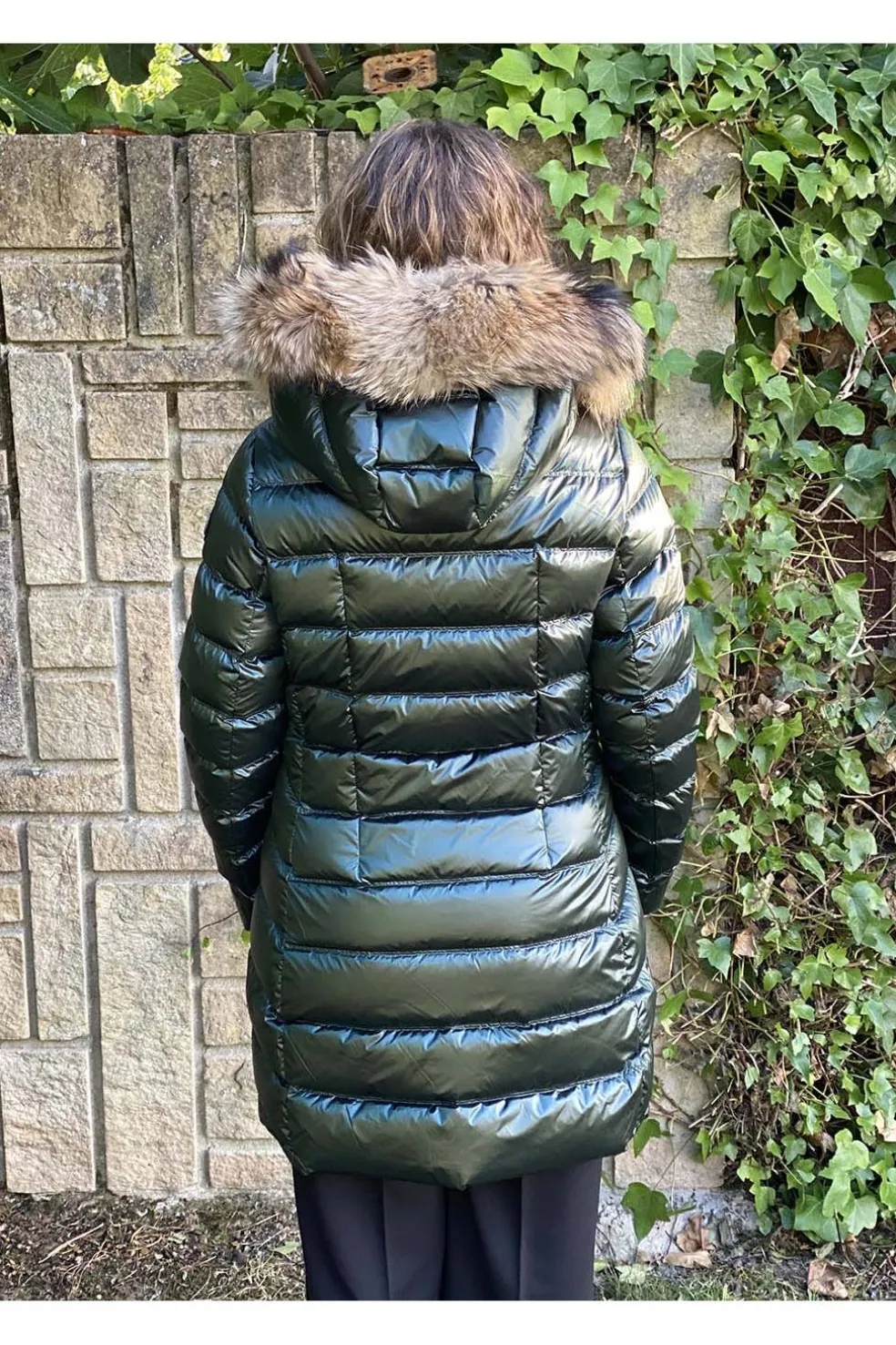 plumífero mujer Henry Arroway rachel royal green