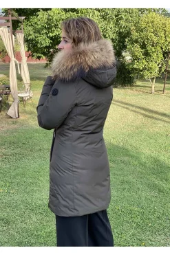 plumífero mujer Henry Arroway nevada khaki