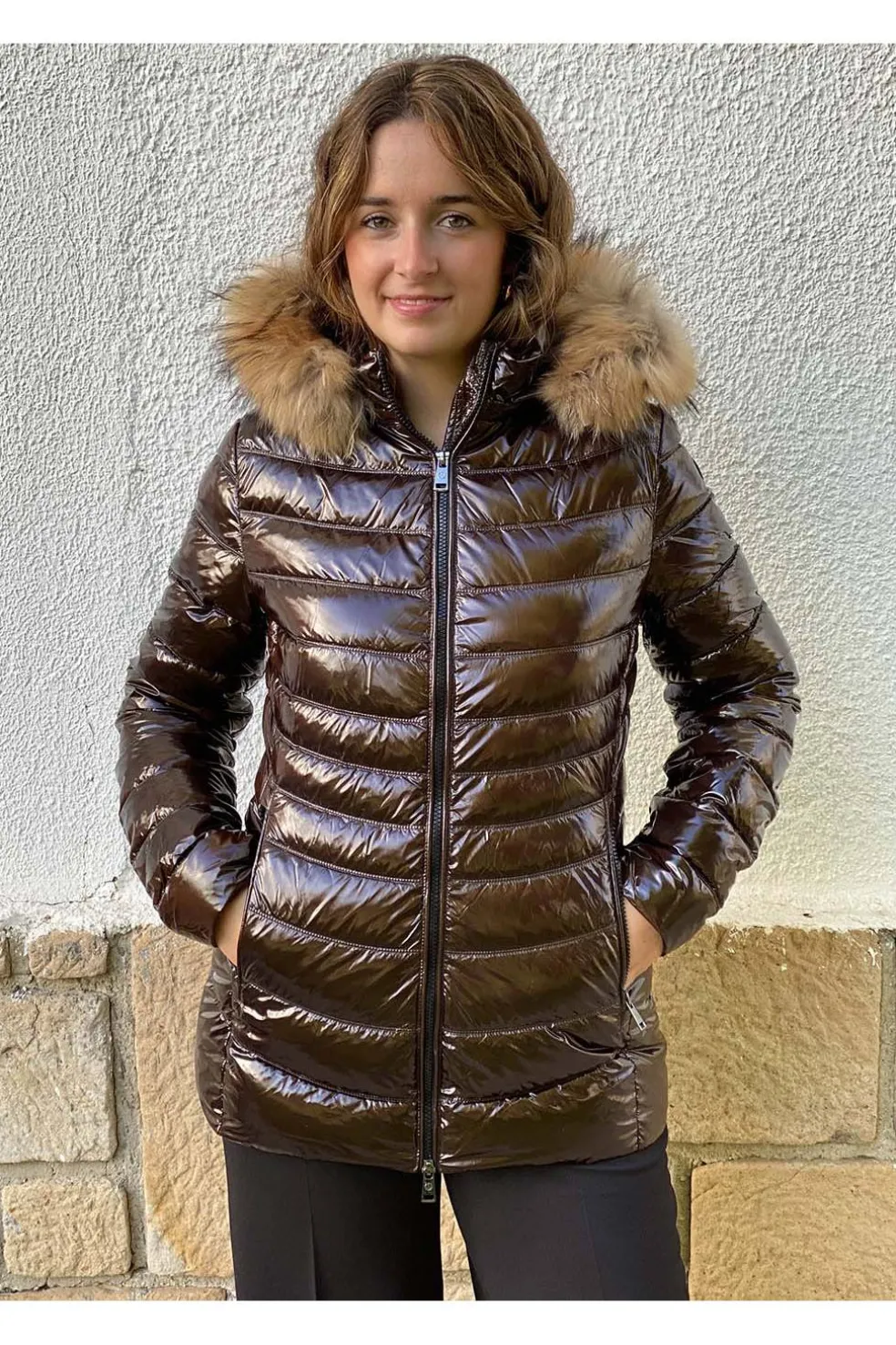 Plumífero Mujer Henry Arroway Lion I moka gl