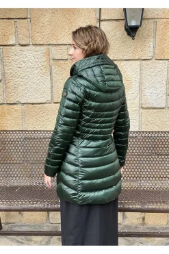 Plumífero Mujer Henry Arroway Cris royal green