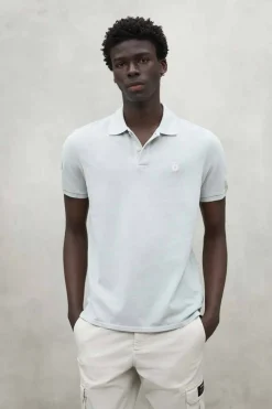 polo Hombre Ecoalf tedan 604 blue pearl