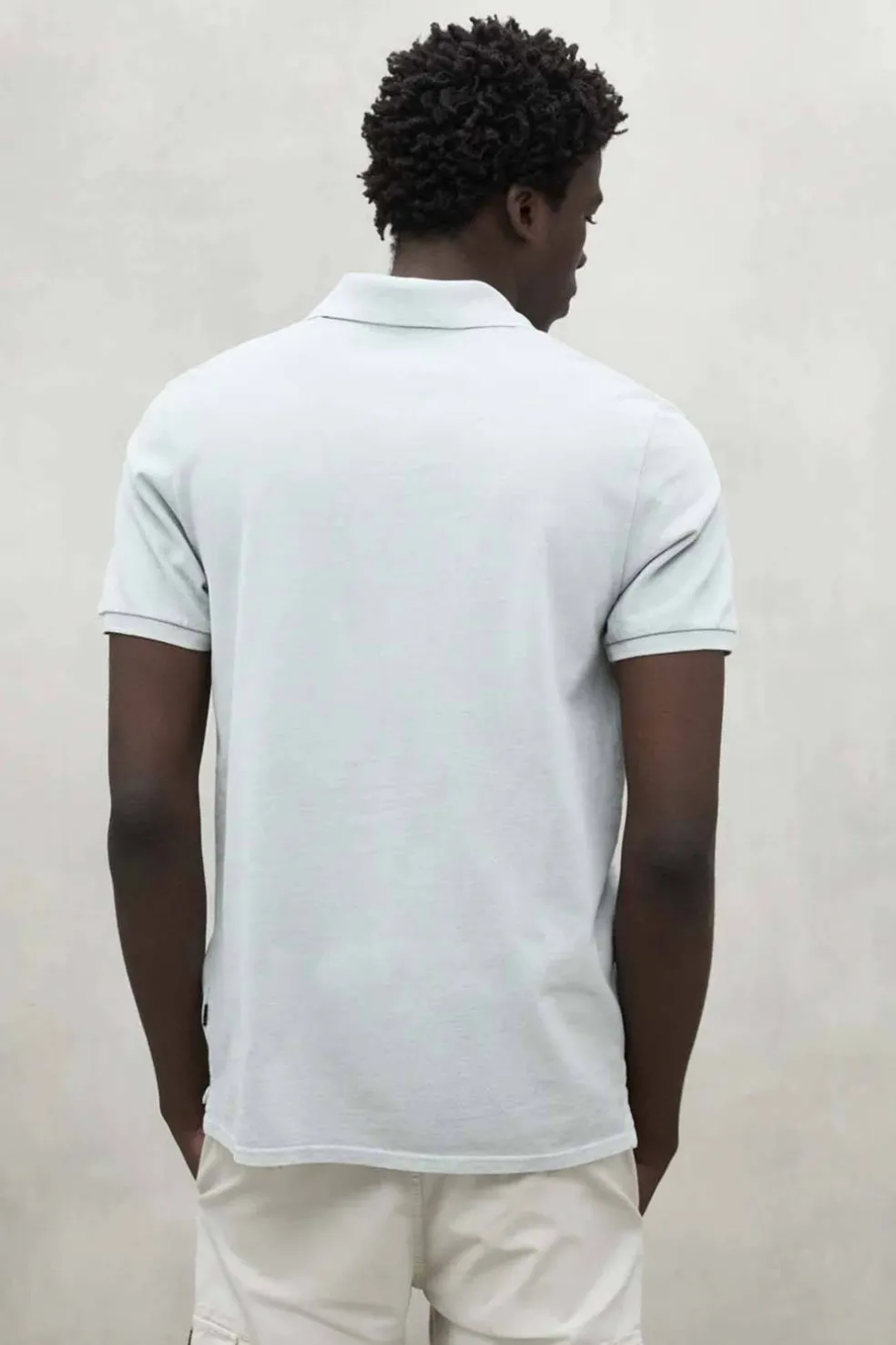 polo Hombre Ecoalf tedan 604 blue pearl