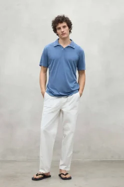 polo Hombre Ecoalf enzo 168 light indigo
