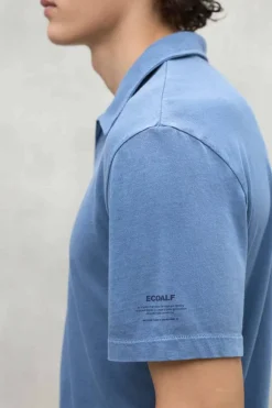 polo Hombre Ecoalf enzo 168 light indigo