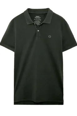 polo hombre Ecoalf ted slim 114 verde