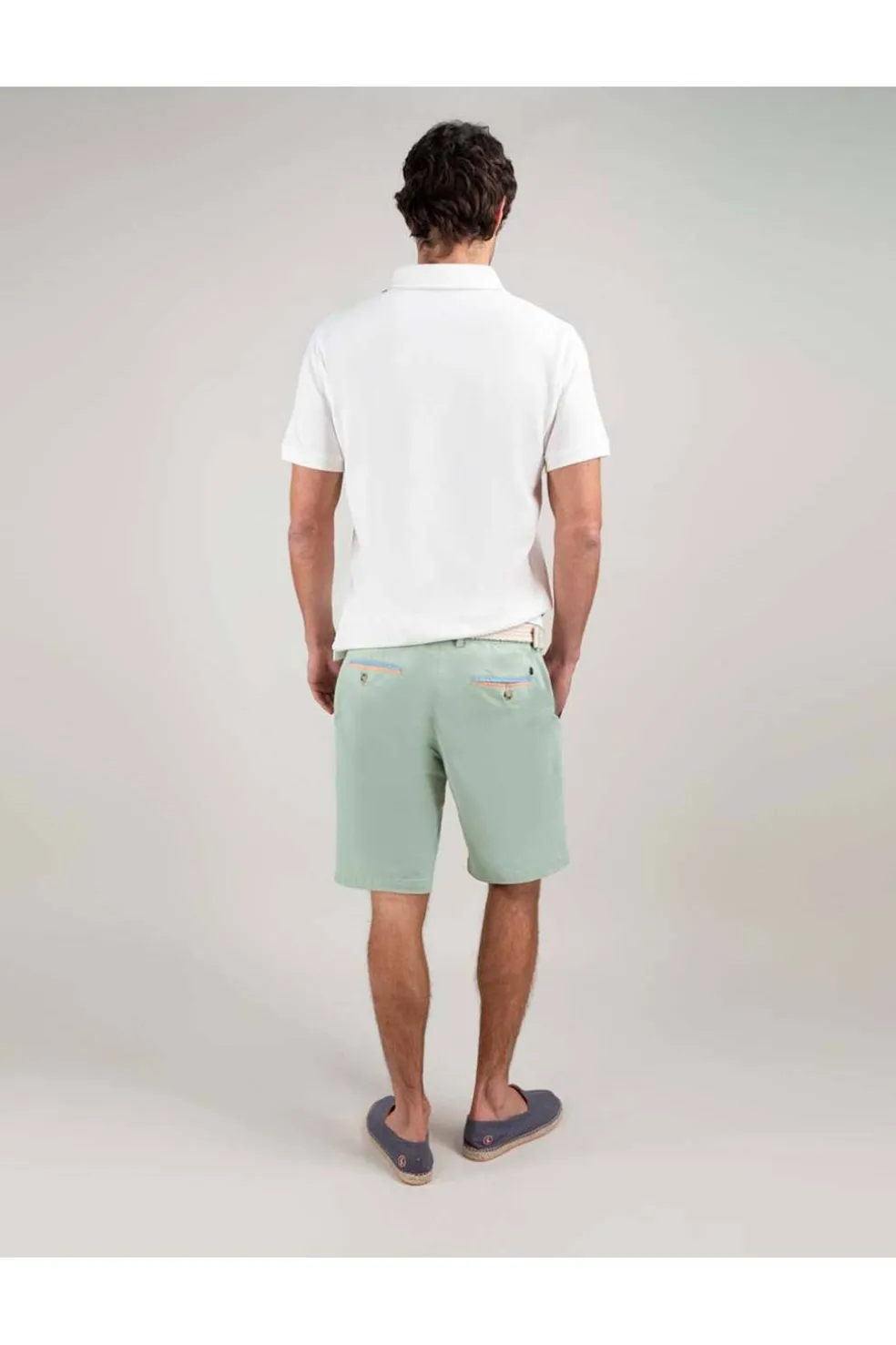 Polo Hombre El Ganso Piqué Garment Dyed 1100s250046 blanco