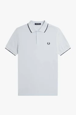 polo hombre Fred Perry m3600 y25 hielo claro