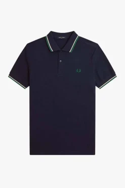 polo hombre Fred Perry m3600 y30 carbono oscuro