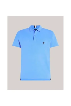 polo Tommy Hilfiger de interlock con monograma th bordado mw0mw34783 c30