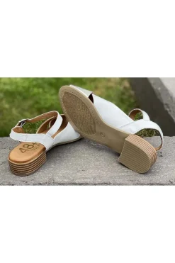 sandalia 48 horas 415703 blanco plata