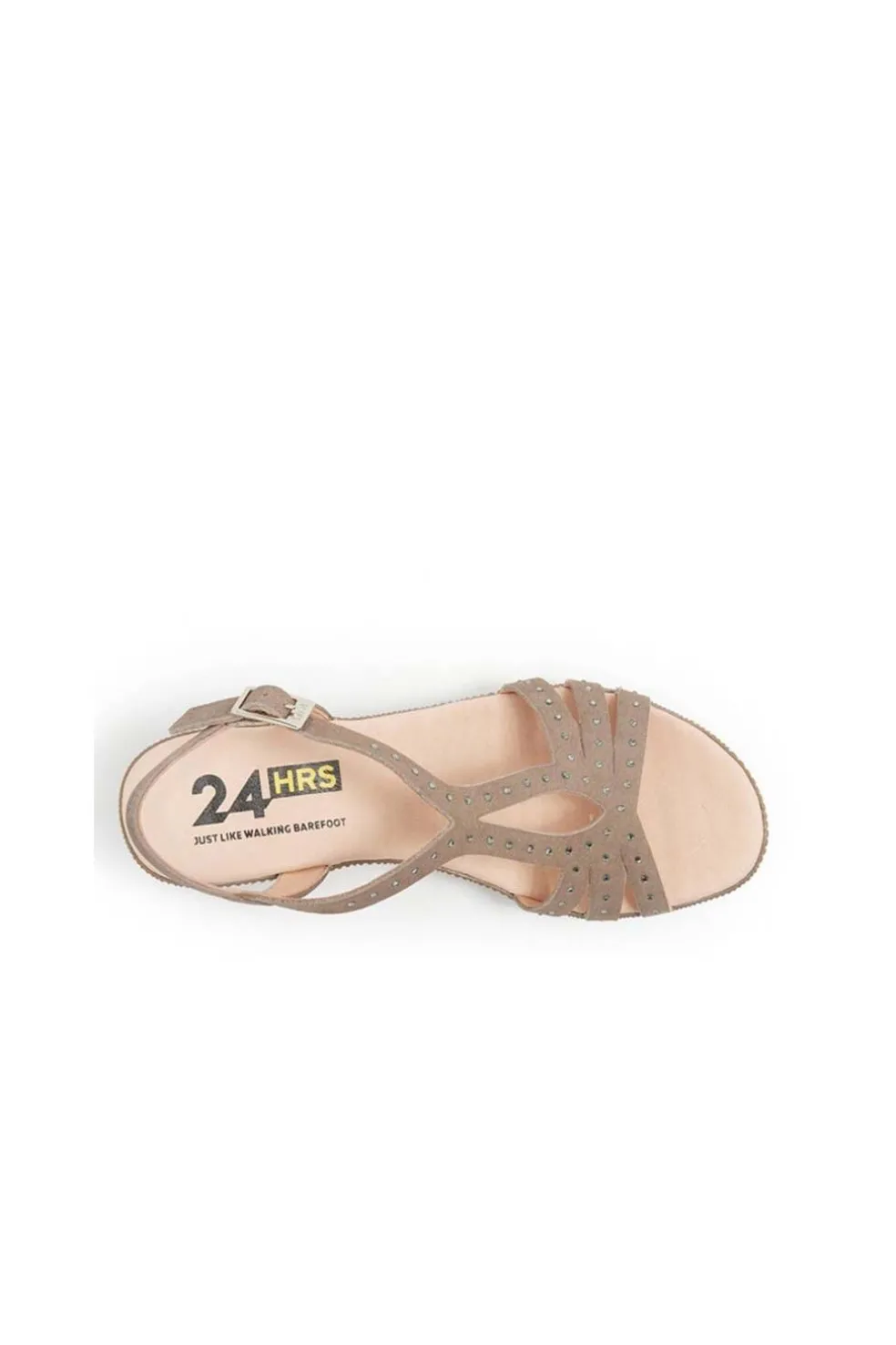 Sandalia 24 hrs 25714 cuarzo