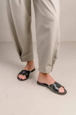 Sandalia Bryan 1531 Piel Negro