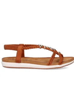 Sandalia Exé f8043 ex9 camel