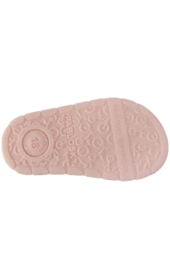 Sandalia Infantil Pablosky 01568 Durham Lila Adornos Liso