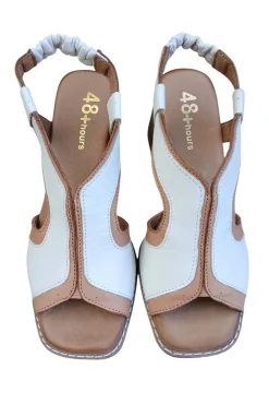 sandalia mujer 48 horas 515901 crema