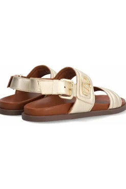 Sandalia Mujer Alpe isabela 5446 61 43 platino