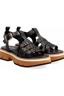 Sandalia Mujer Alpe zanzibar 5489 08 05 negro