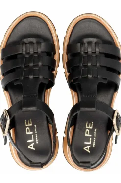 Sandalia Mujer Alpe zanzibar 5489 08 05 negro