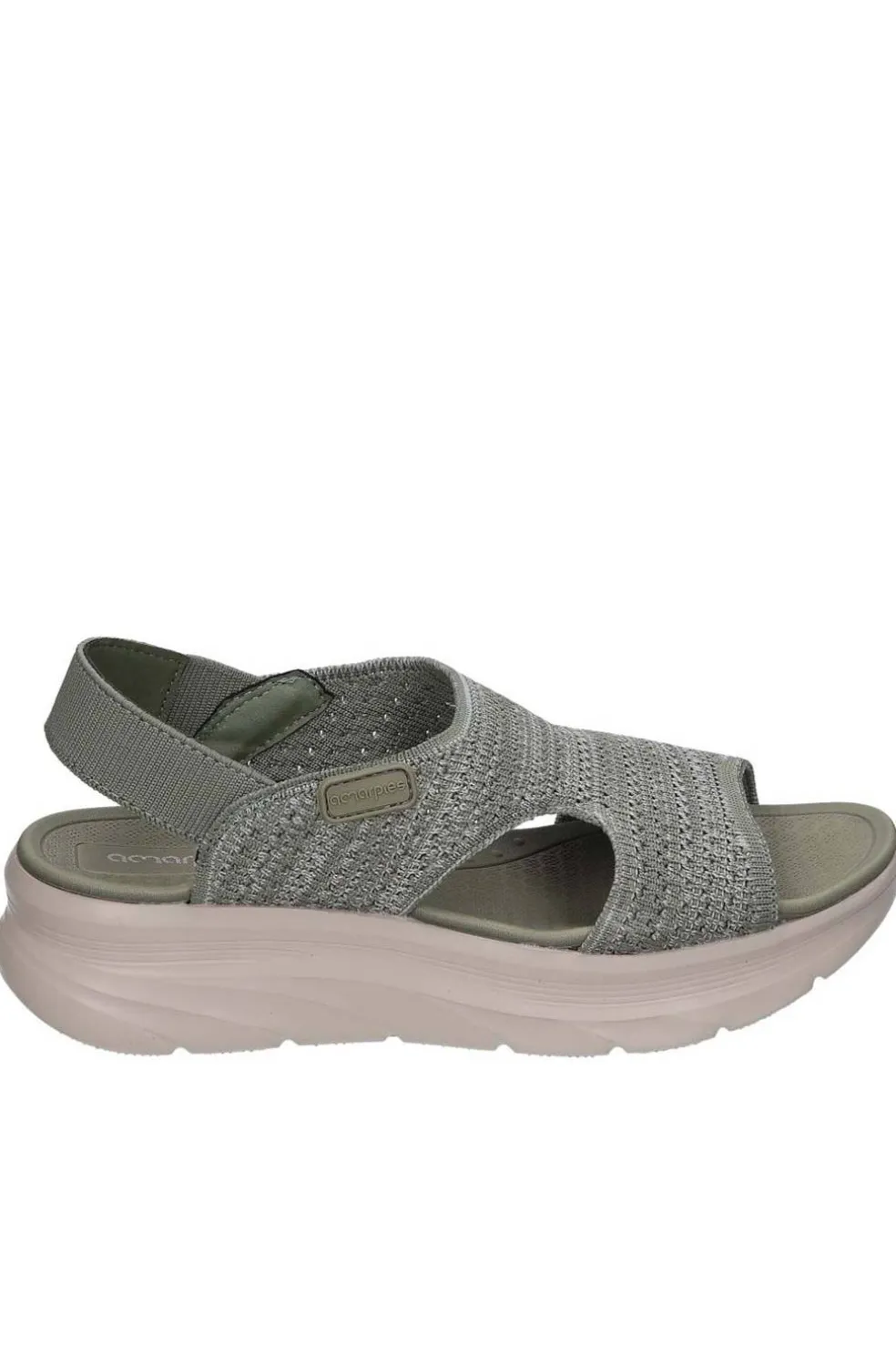 Sandalia Mujer Amarpies abz28650 kaki