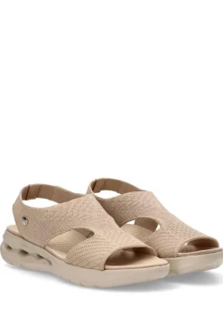 Sandalia Mujer Amarpies abz28655 beige