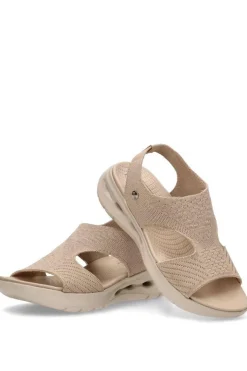 Sandalia Mujer Amarpies abz28655 beige