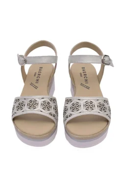Sandalia Mujer Baerchi 80200 Metalizado Hielo