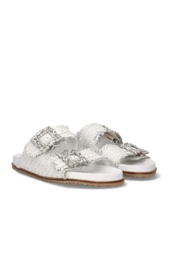 Sandalia Mujer BeFree vicky 271 white silver