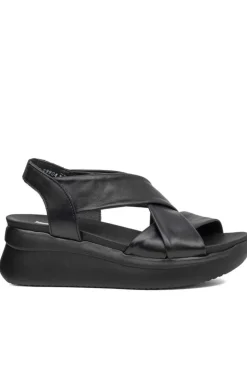 Sandalia Mujer Callaghan 29904 Atenea Negro Llana