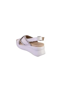 sandalia mujer Callaghan 29918 more blanco llana