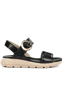 Sandalia Mujer Dorking Gandia D9468 Tibet Negro