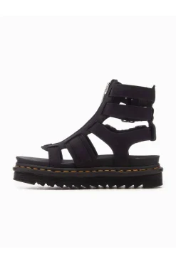 Sandalia Mujer Dr. Martens Olson Charcoal Grey 31542057 Tumbled Nubuck