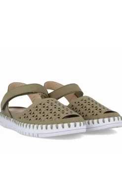 Sandalia Mujer Eoligeros Trompy Kaki