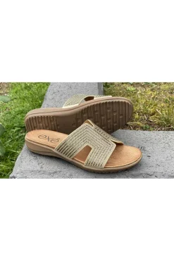 Sandalia Mujer Exé BZX36067 02 Strass Gold